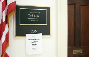 The entrance to the office of Rep. Ted Lieu in Washington D.C. on July 18, 2017. Katherine Welles/Shutterstock